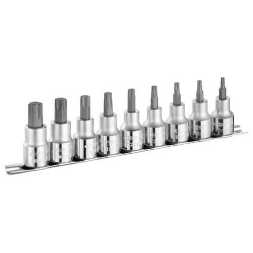 Expert by Facom 9 Piece 1/2" Drive Torx Socket Bit Set 1/2" Price Comparisons | Compare The Build