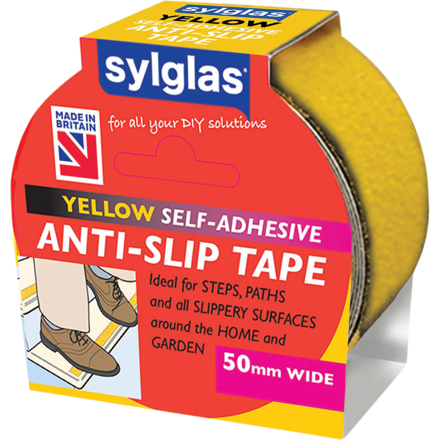 Sylglas Anti SlipTape Yellow 50mm 18m Price Comparisons | Compare The Build