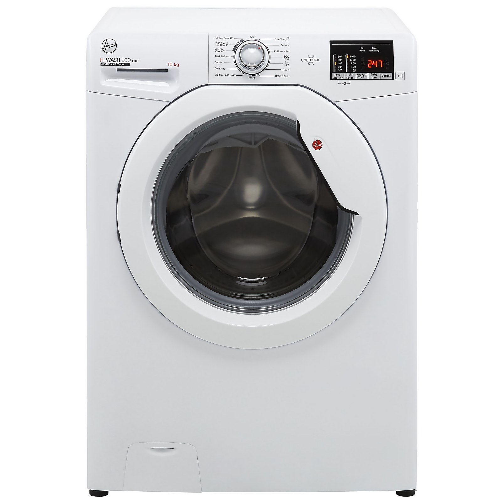 Hoover H-WASH 300 H3W4102DE 10Kg Washing Machine with 1400 rpm - White Price Comparisons | Compare The Build