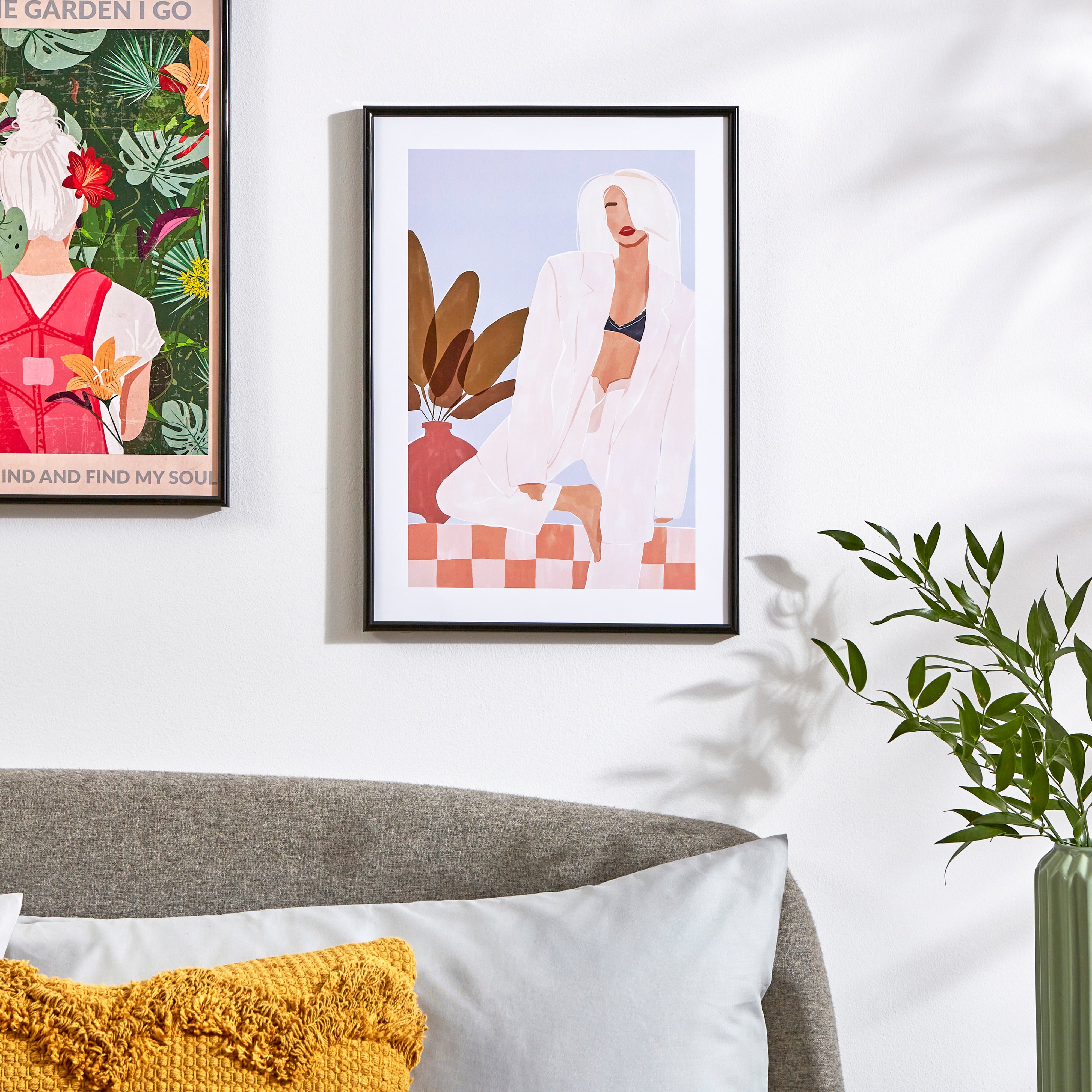 Modern Figurative Poster MultiColoured Price Comparisons | Compare The Build