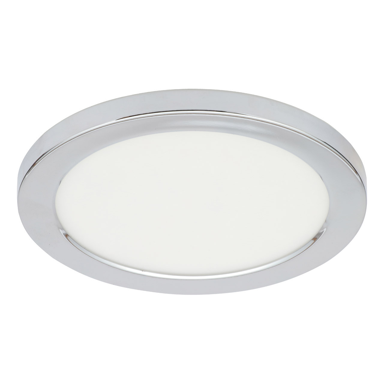 Spa 217mm Tauri LED Flush Ceiling Light Ring Chrome Price Comparisons | Compare The Build