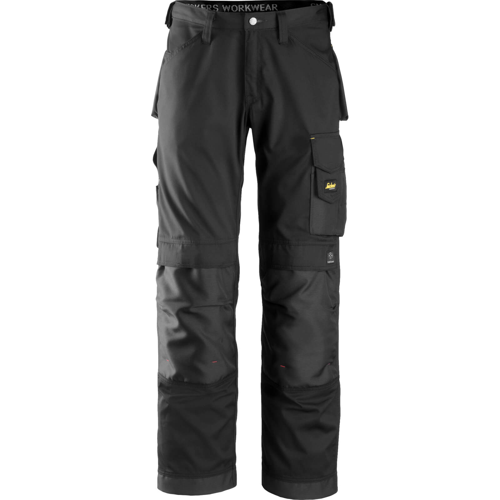 Snickers 3311 Mens Cooltwill Work Trousers Black 36" 37" | Compare The Build