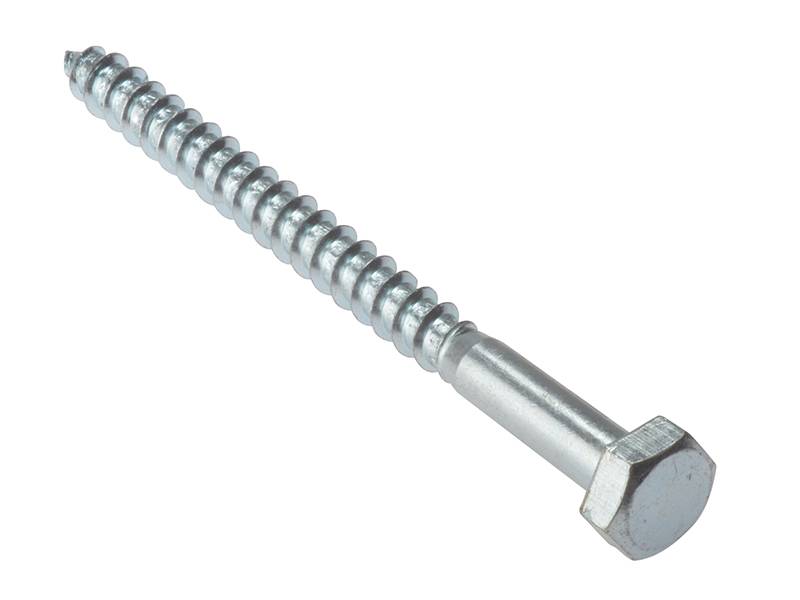 ForgeFix FORCS12100M Coach Screw Hexagon Head Single Thread ZP M12 x 100mm Bag 5 Price Comparisons | Compare The Build