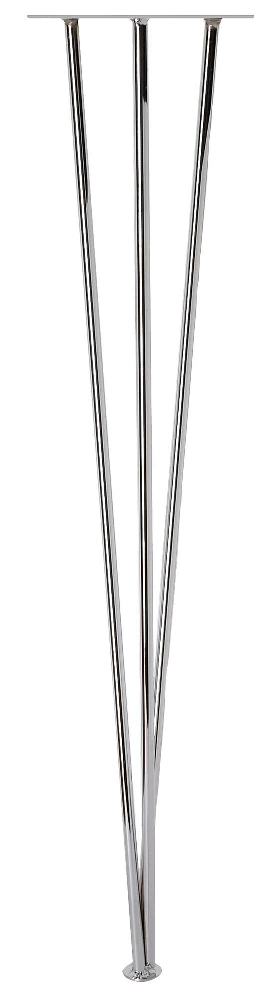 Rothley 710mm Chrome Effect Designer Leg Price Comparisons | Compare The Build