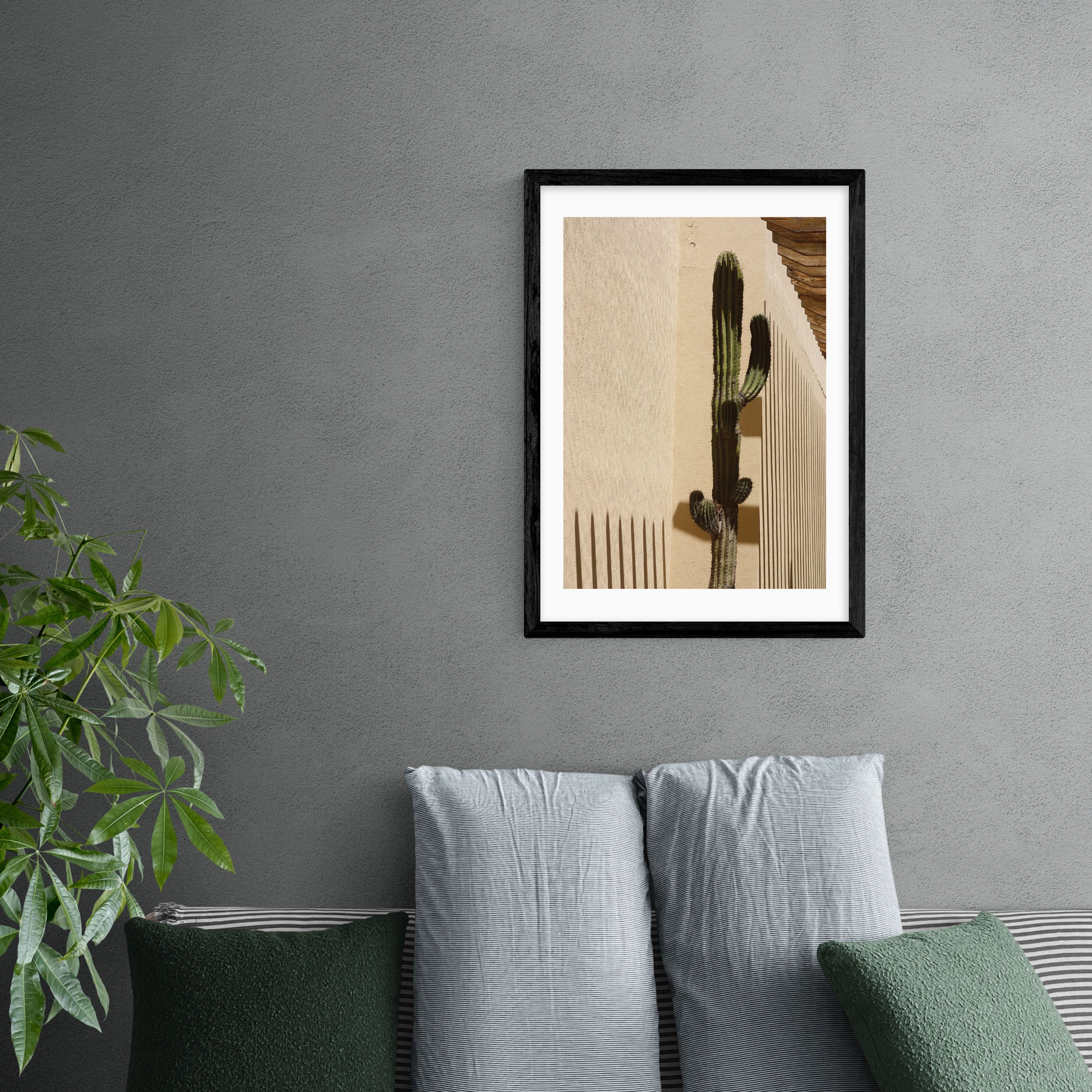 East End Prints Lonely Cactus Print Green/Brown Price Comparisons | Compare The Build