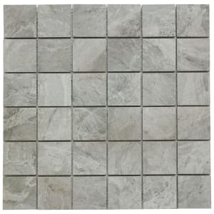 Wickes Boutique Modena Grey Porcelain Mosaic Tile - Cut Sample Price Comparisons | Compare The Build