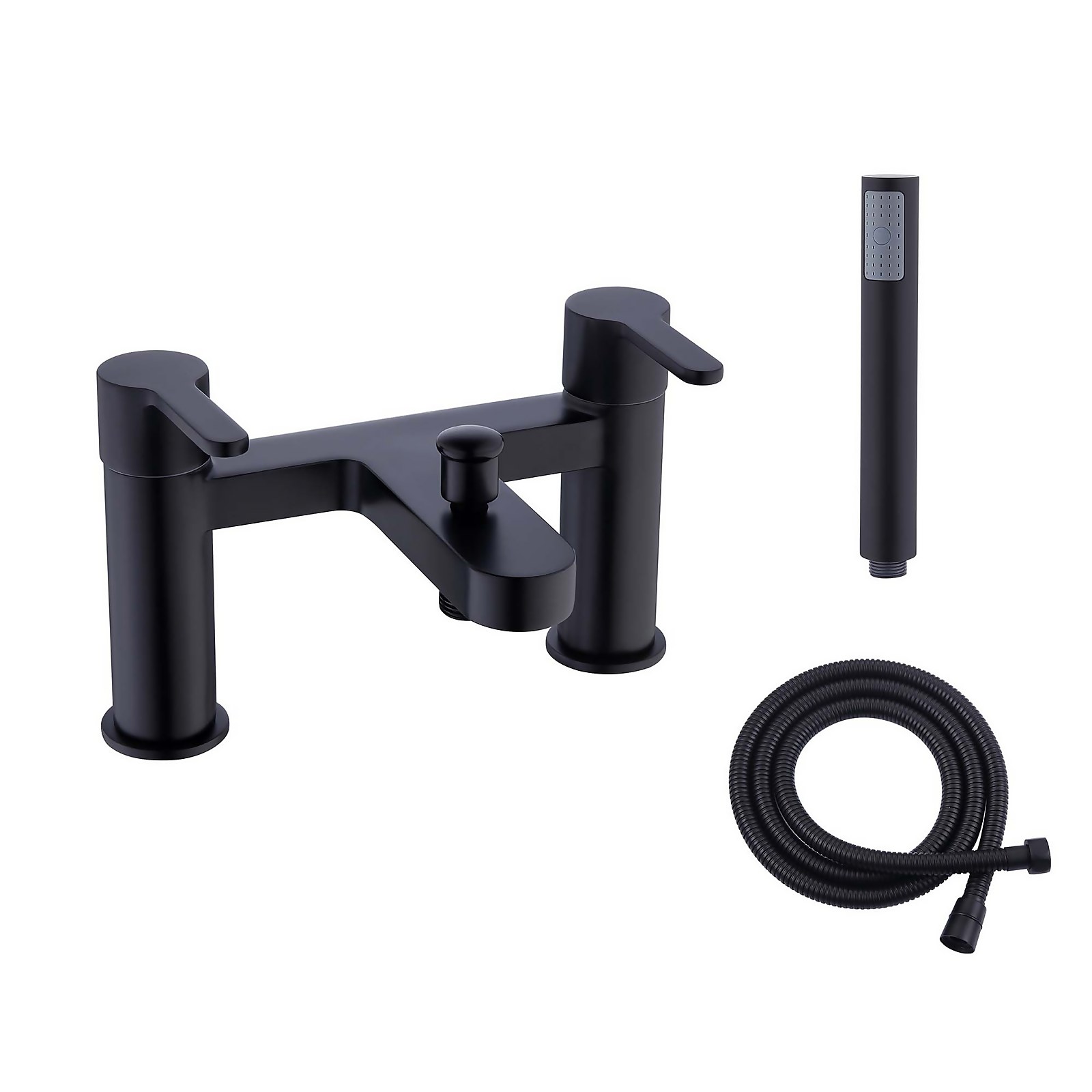 Datchworth Bath Shower Mixer Tap Black Price Comparisons | Compare The Build