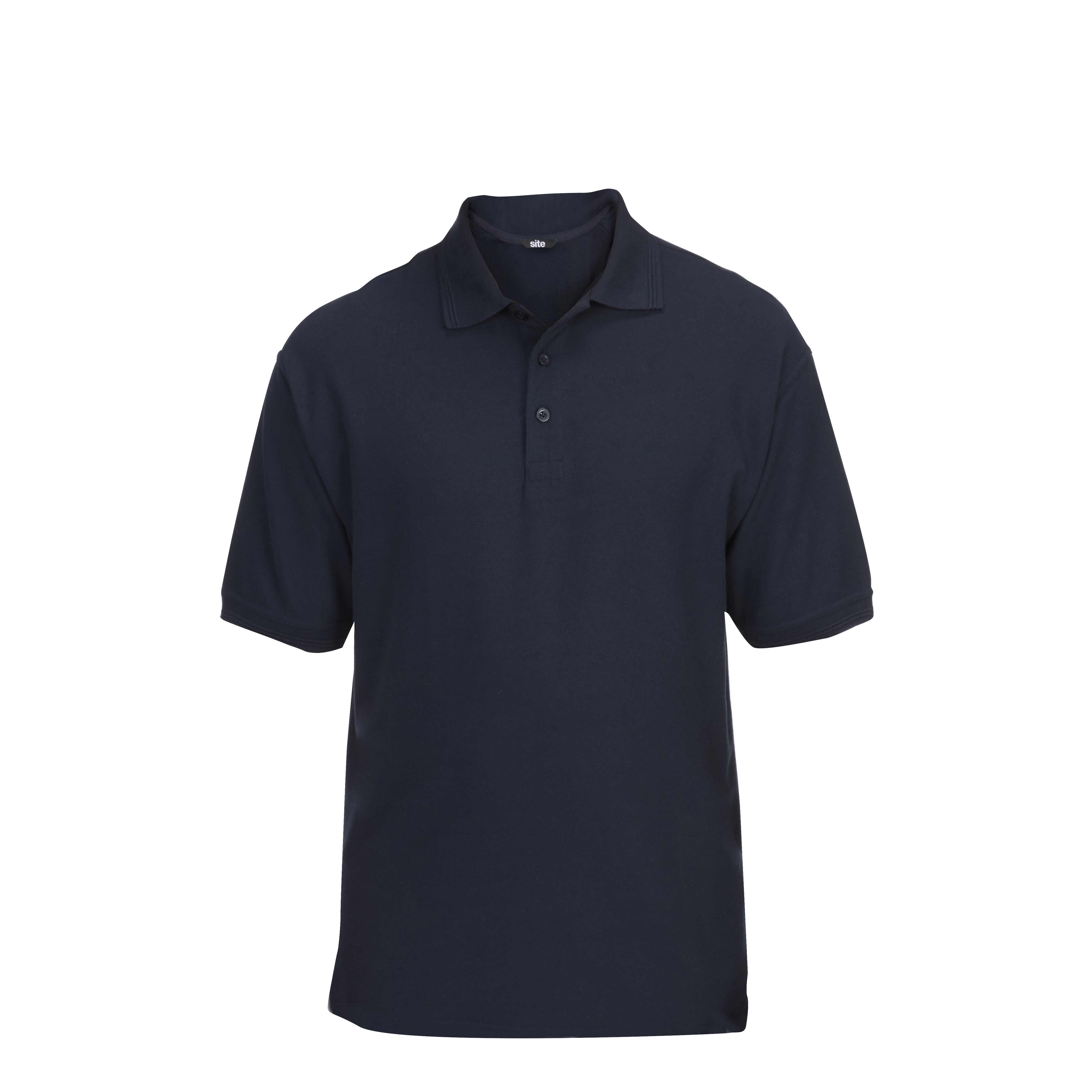 Site Tanneron Navy Blue Men's Polo Shirt X Large Price Comparisons | Compare The Build