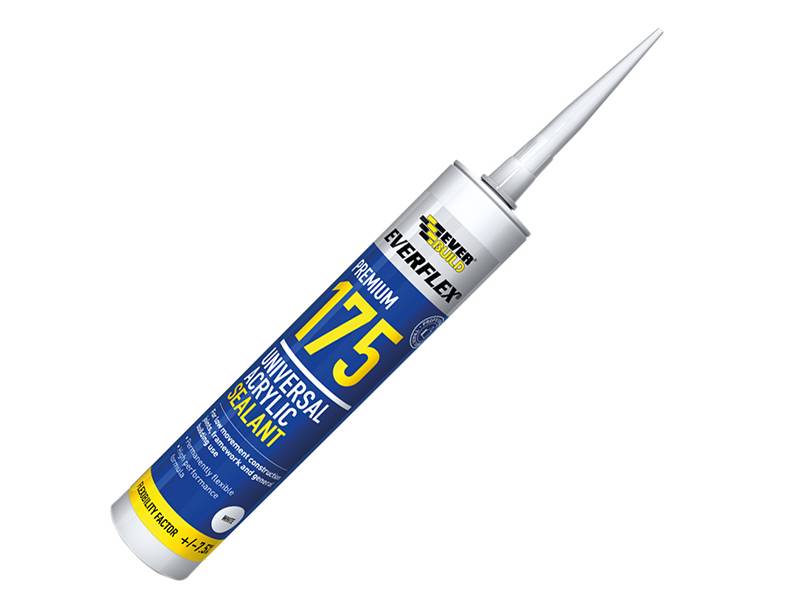 Everbuild EVB175BN Everflex® 175 Universal Acrylic Sealant Brown 300ml Price Comparisons | Compare The Build