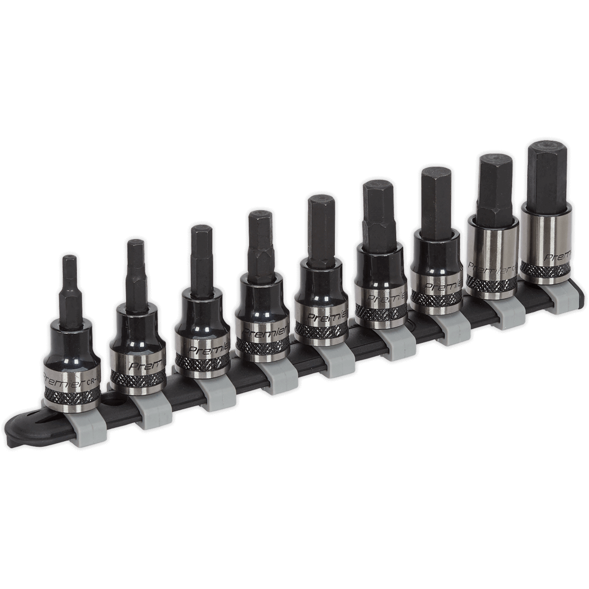 Sealey 9 Piece 3/8 Drive Hex Socket Bit Set Metric 3/8" Price Comparisons | Compare The Build