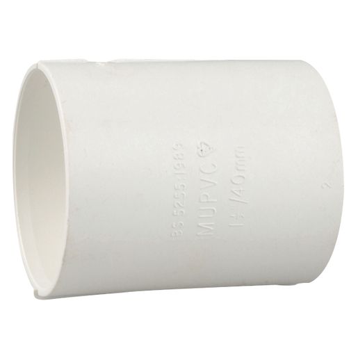 Wavin OsmaWeld double socket 50mm white Price Comparisons | Compare The Build