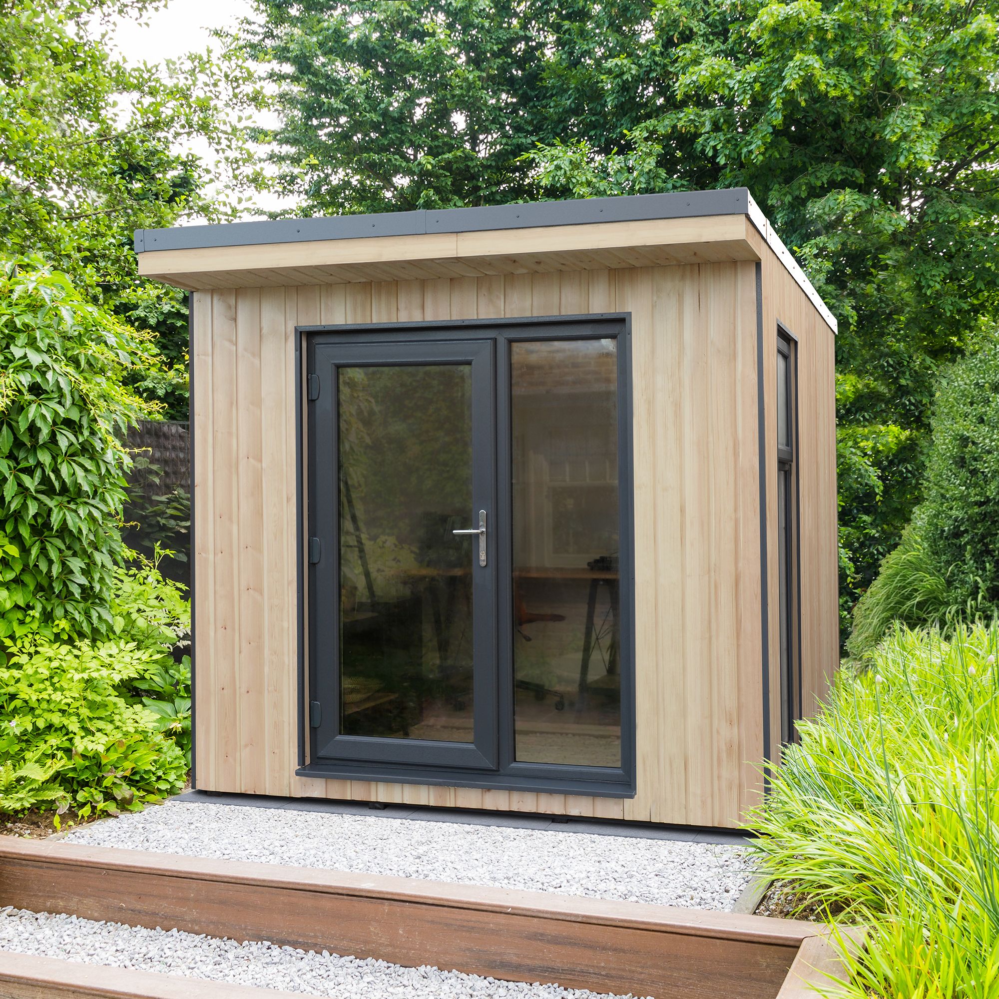 Forest Garden Xtend 8X9 Pent Tongue & Groove Garden Office - Assembly Service Included Price Comparisons | Compare The Build