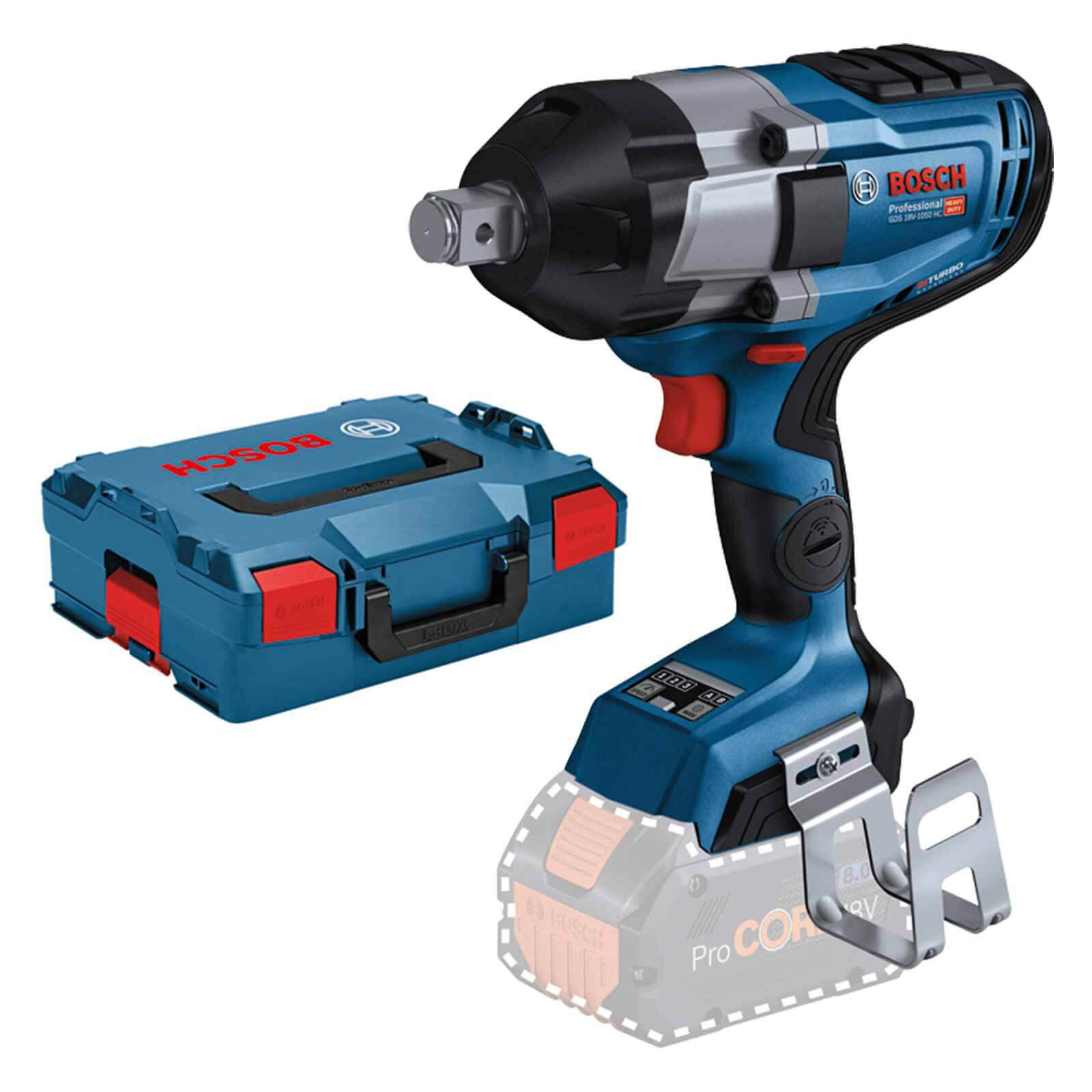 Bosch GDS 18V-1050 HC BITURBO 18v Brushless 3/4" Impact Wrench No Batteries No Charger Case Price Comparisons | Compare The Build