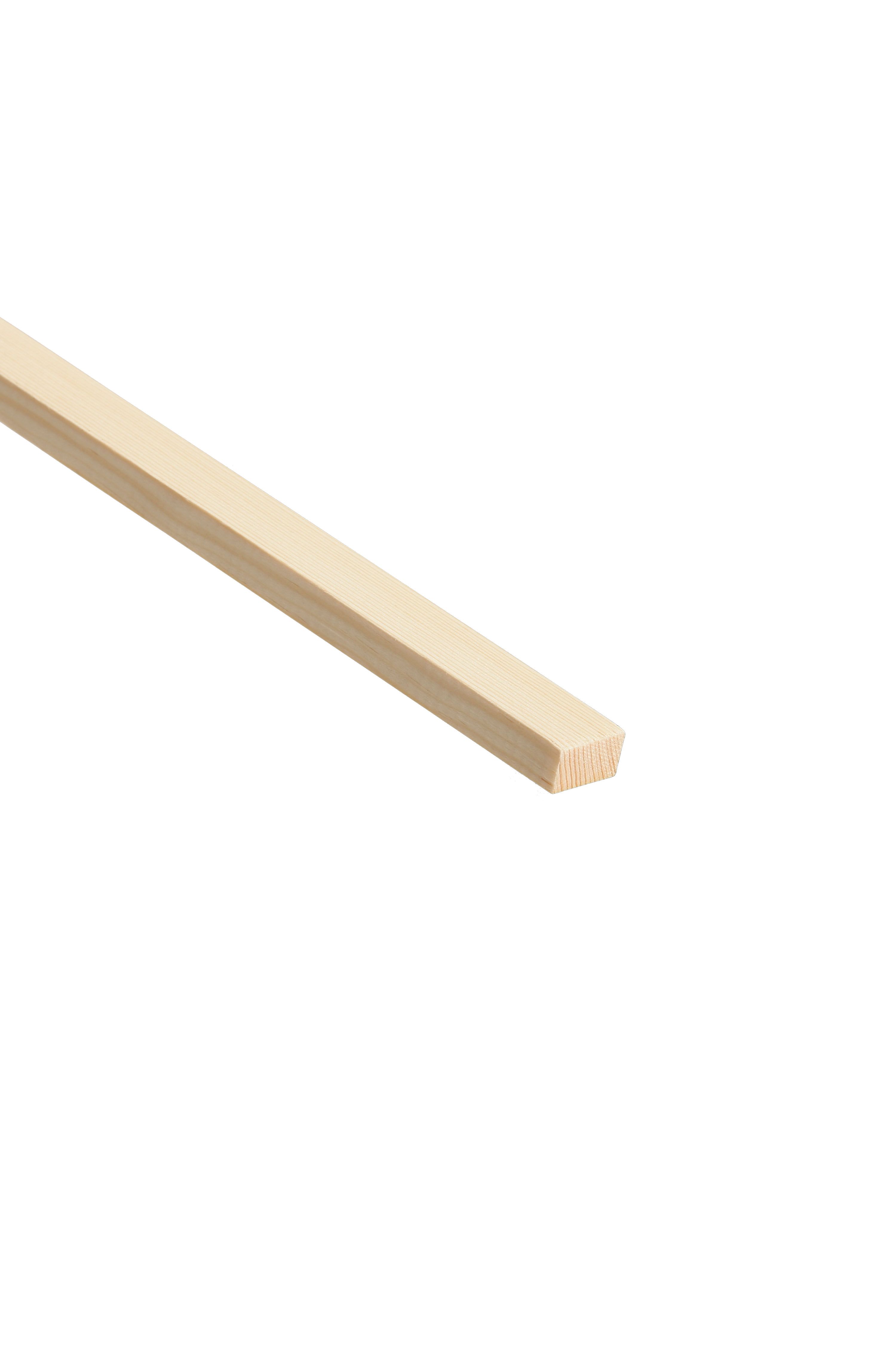 Cheshire Mouldings Primed Natural Pine Moulding (L)2.4M (W)12mm (T)6mm Price Comparisons | Compare The Build