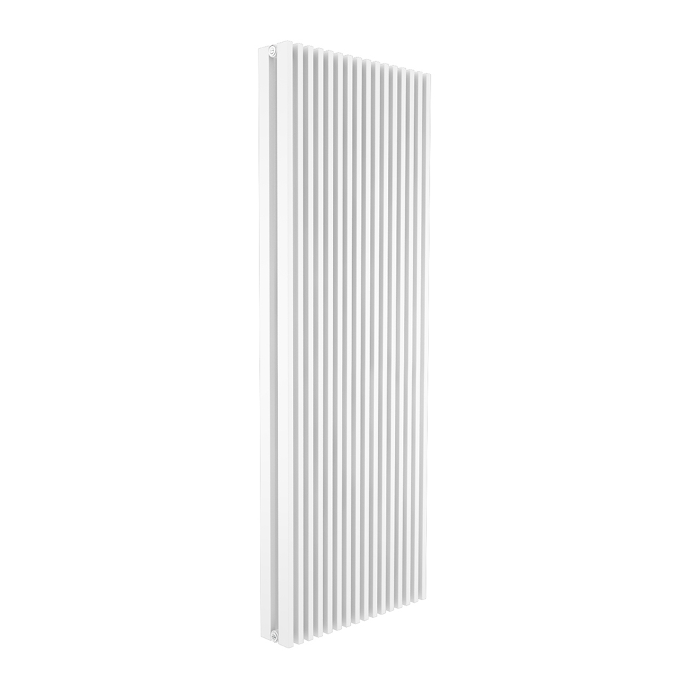 Apollo Bassano Vertical Designer Radiator, White, 1800mm x 624mm - Double Panel Price Comparisons | Compare The Build