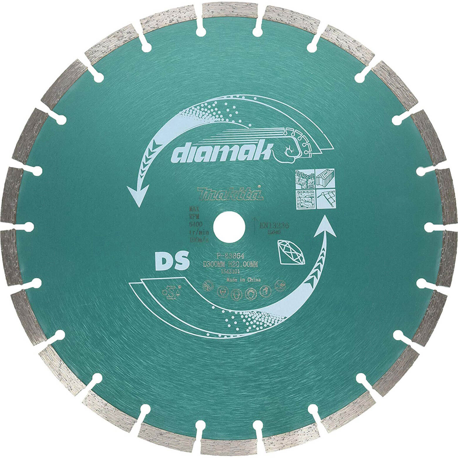 Makita Diamak Diamond Segmented Rim Cutting Disc 300mm Price Comparisons | Compare The Build