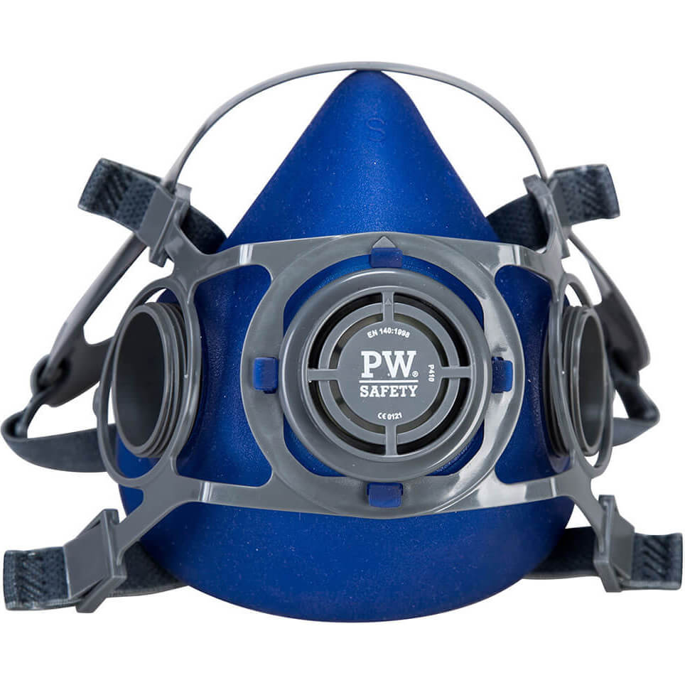 Portwest Auckland Half Face Mask Respirator Blue S Price Comparisons | Compare The Build