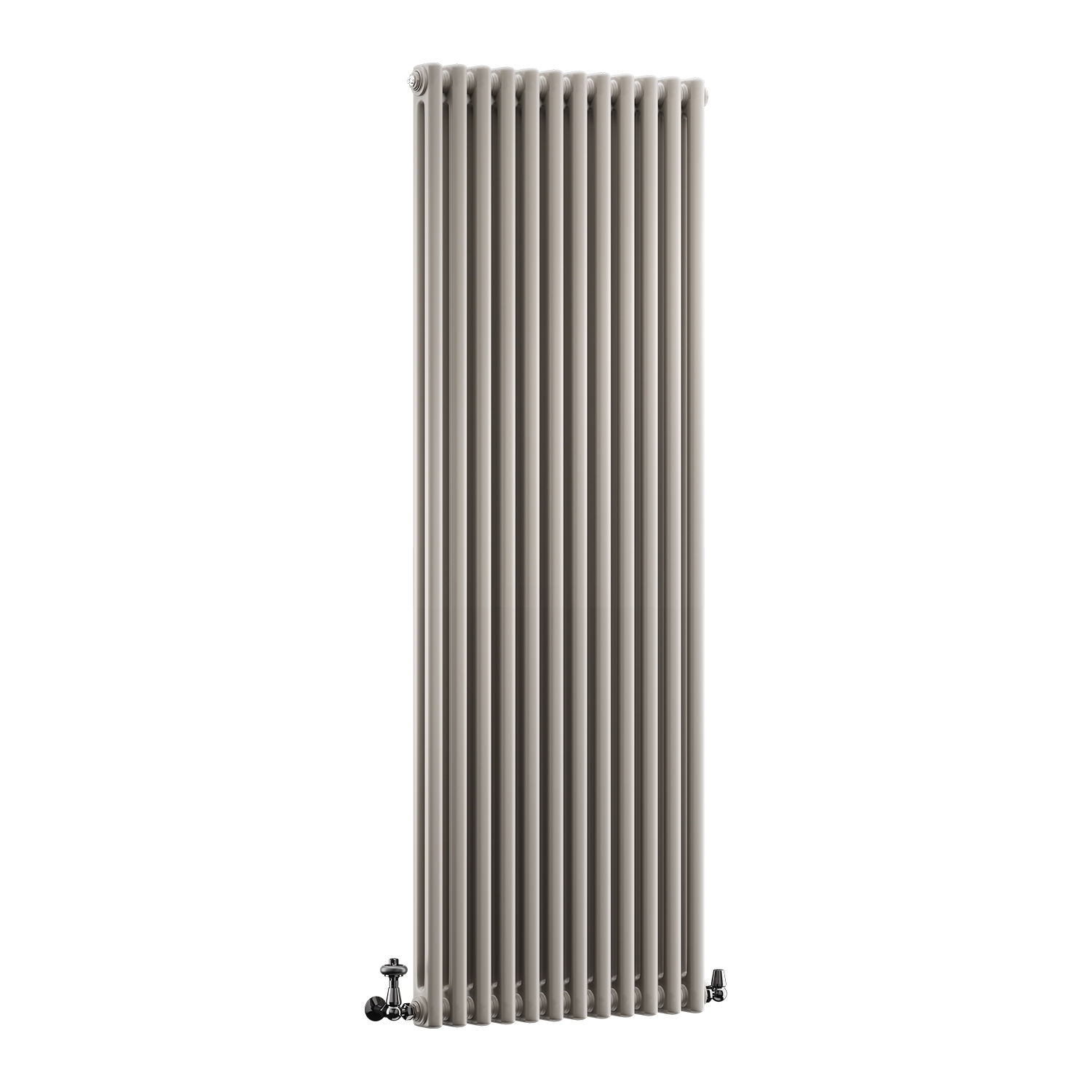 DQ Modus 2 Column Vertical Radiator, Stone Grey, 1800mm x 300mm Price Comparisons | Compare The Build