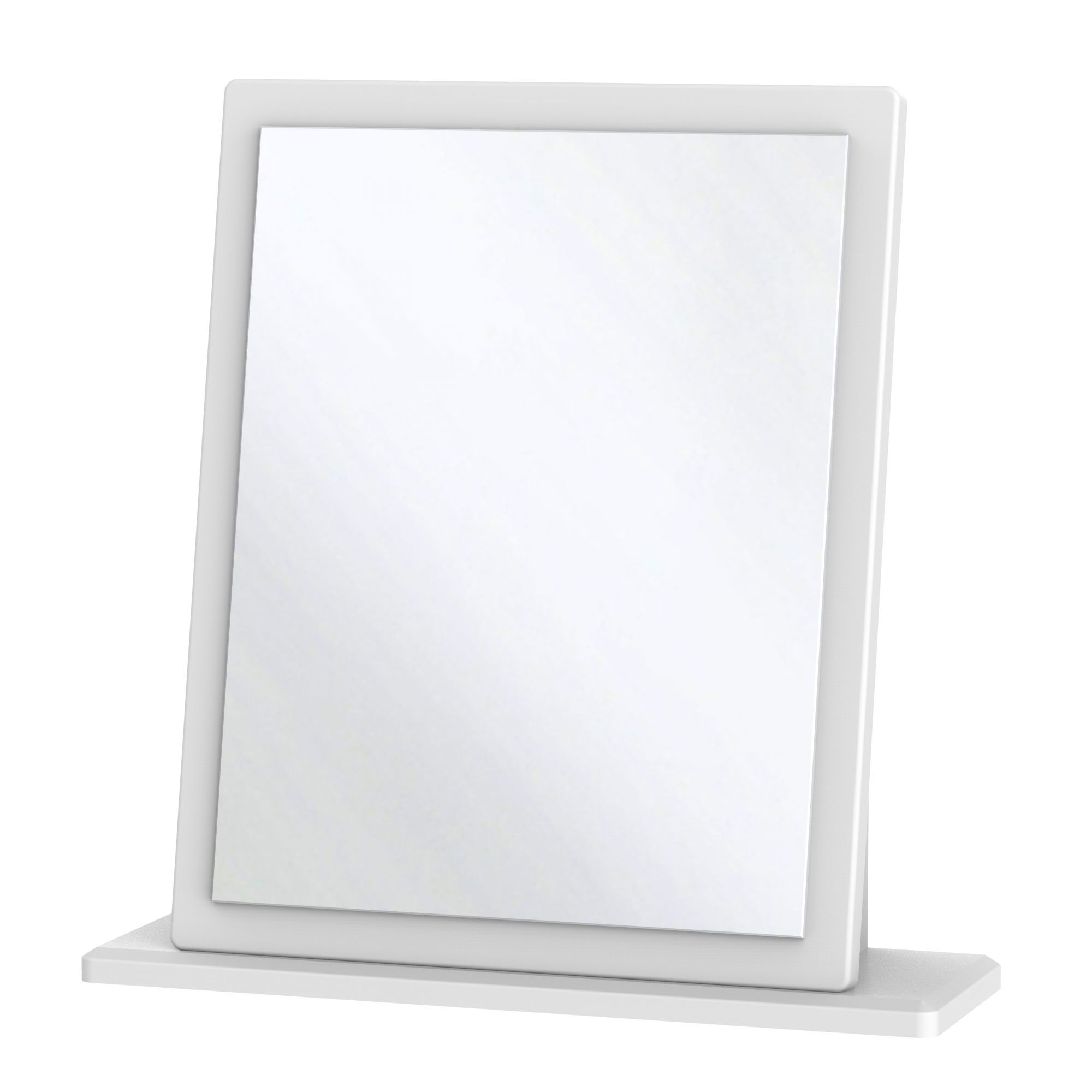 Warwick White Rectangular Framed Mirror (H)50.5Cm (W)48Cm Price Comparisons | Compare The Build