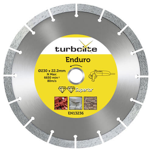 Marcrist Turbolite Enduro Superior Diamond Cutting Blade 230mm | Compare The Build