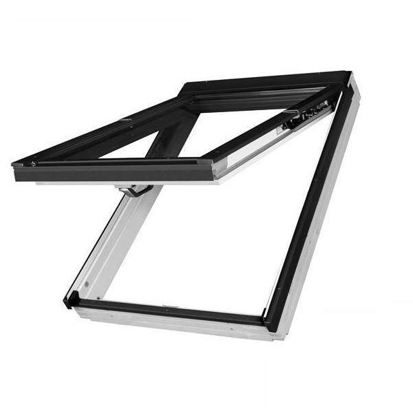 Fakro FPW - V P2/02 White Dual Top Hung Window Laminated - 55cm x 98cm Price Comparisons | Compare The Build