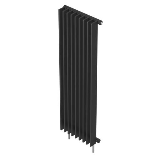 Purmo Adagio S70 Vertical Single Designer Radiator Matt Charcoal 1800x400mm Price Comparisons | Compare The Build