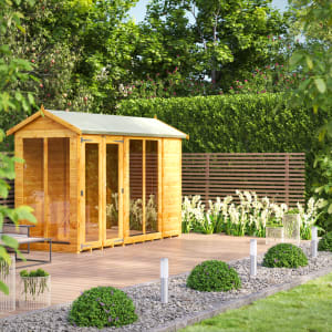 Power Sheds 10 x 4ft Apex Shiplap Dip Treated Summerhouse Price Comparisons | Compare The Build