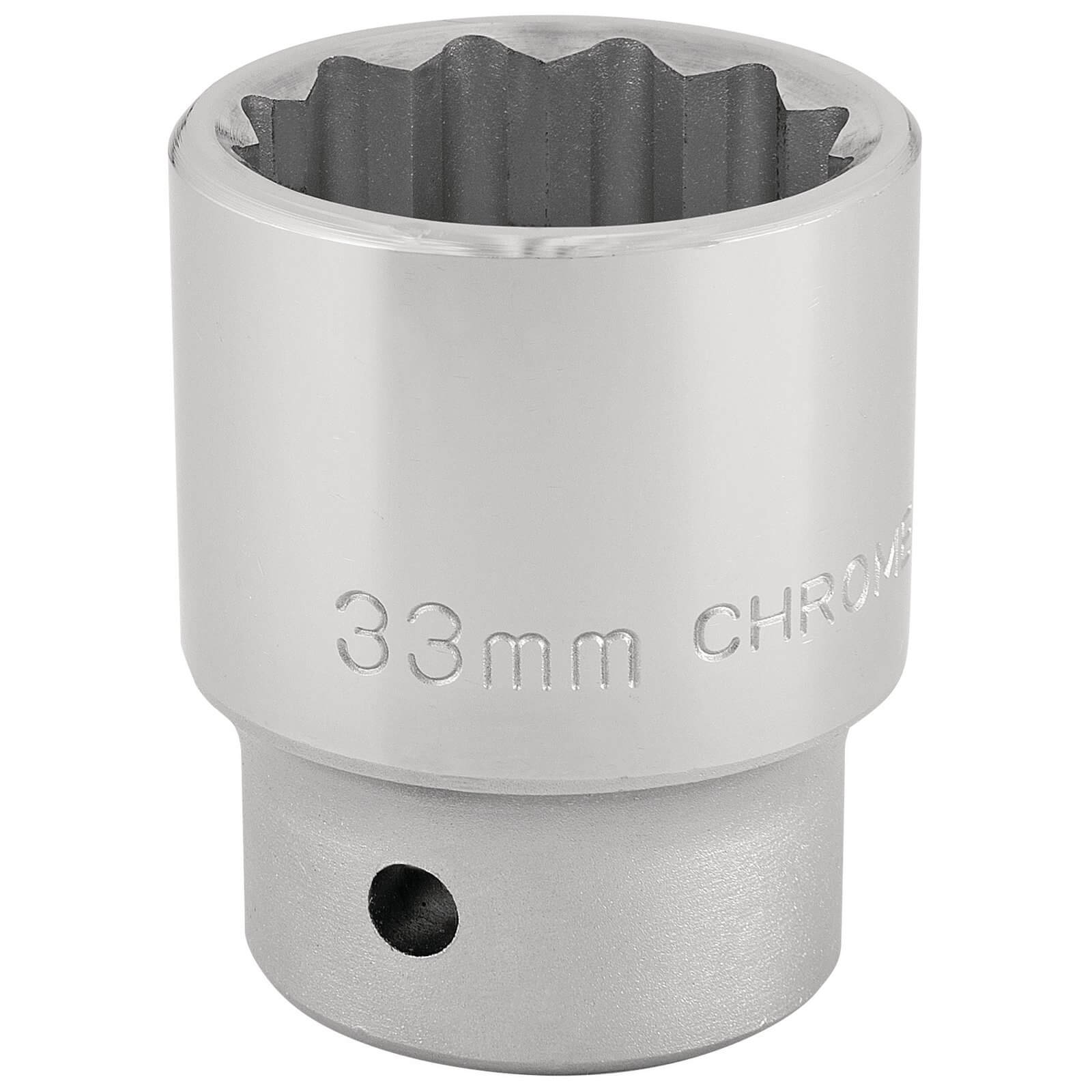 Draper 3/4" Drive Polished Finish Bi Hexagon Socket Metric 3/4" 33mm | Compare The Build