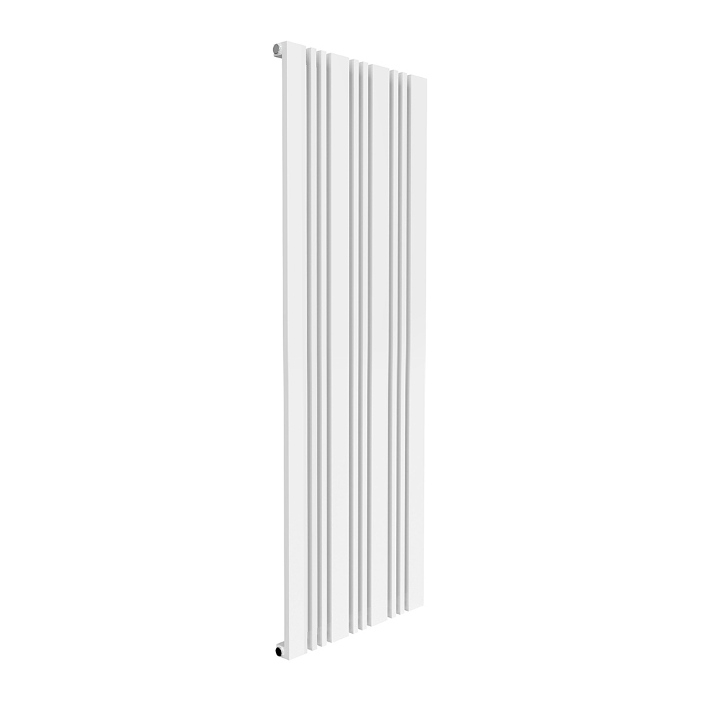 Reina Bonera Vertical Designer Radiator, White, 1800mm x 456mm Price Comparisons | Compare The Build