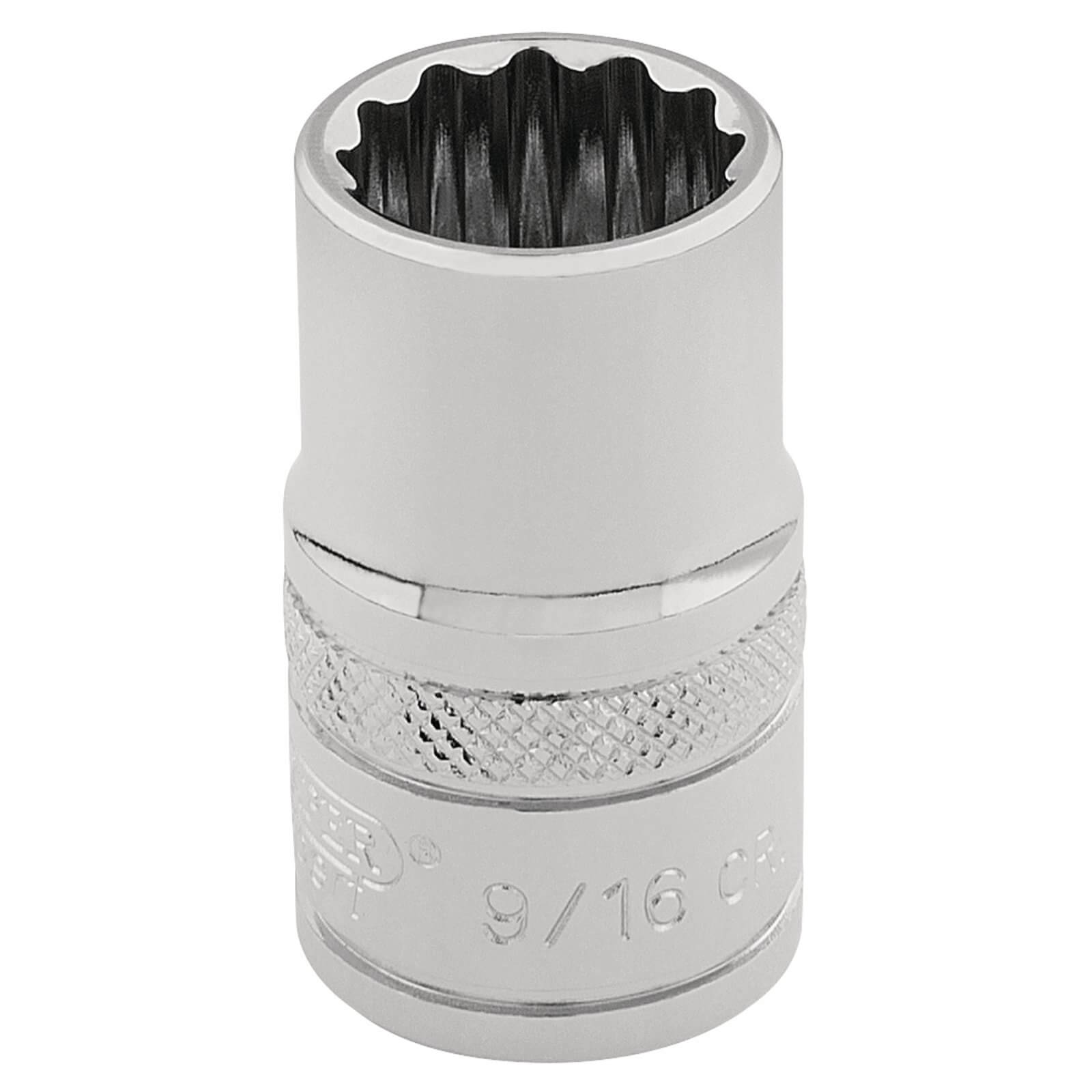 Draper 3/8" Drive Polished Finish Hi Torq Bi Hexagon Socket Imperial 3/8" 9/16" Price Comparisons | Compare The Build