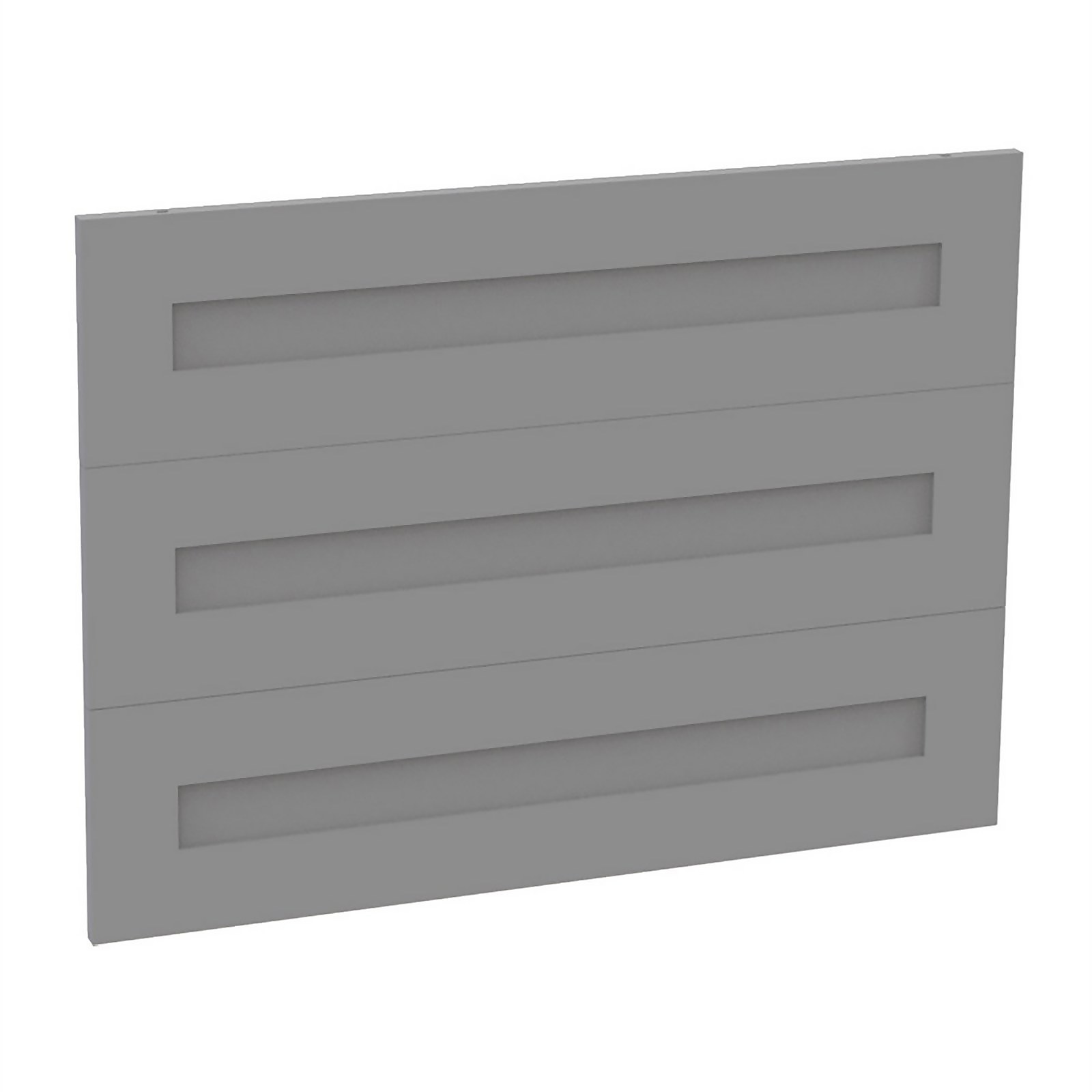 House Beautiful Realm Wide Chest of Drawers Fronts - Grey Shaker Price Comparisons | Compare The Build