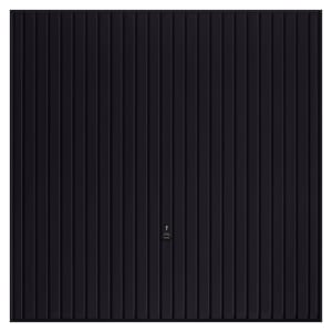 Garador Carlton Vertical Frameless Retractable Garage Door - Black - 2438 x 2136mm Price Comparisons | Compare The Build