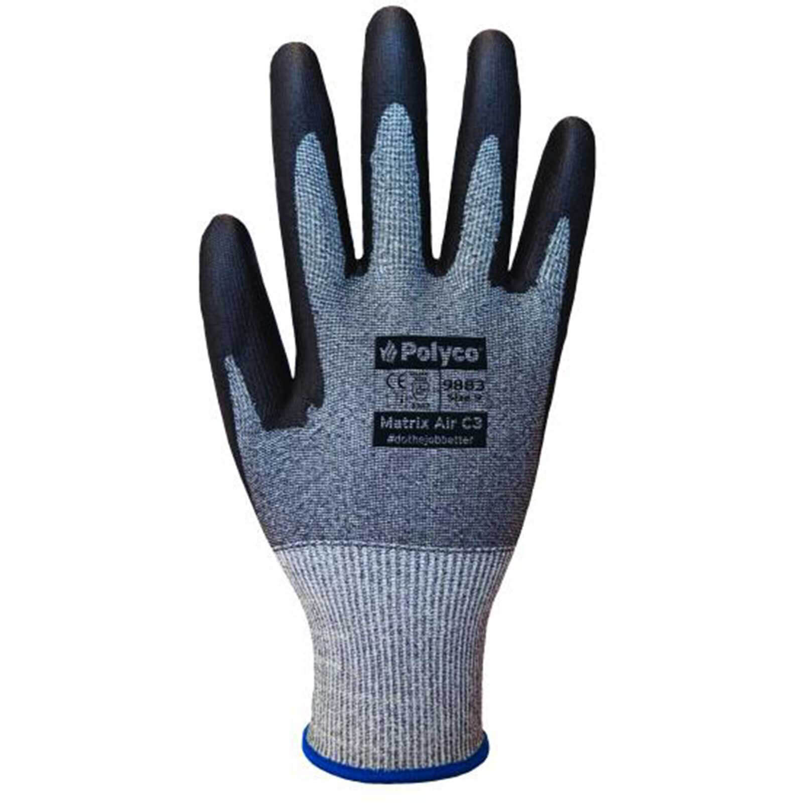 Polyco Ultra Lightweight Matrix Air C3 Gloves Grey L Price Comparisons | Compare The Build