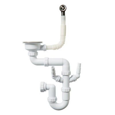 Cooke & Lewis Black Composite Quartz 1 Bowl Sink, Tap & Waste Kit | Compare The Build