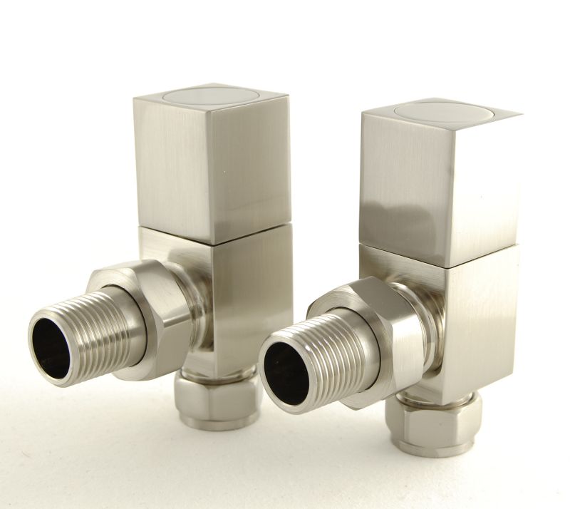 West Manual Valves, Square, Satin Nickel Angled Price Comparisons | Compare The Build