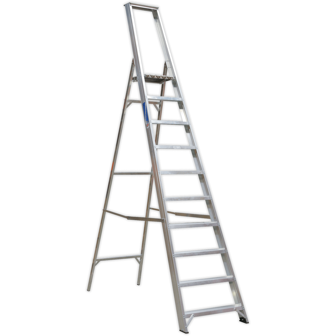 Sealey Industrial Aluminium Step Ladder 10 Price Comparisons | Compare The Build