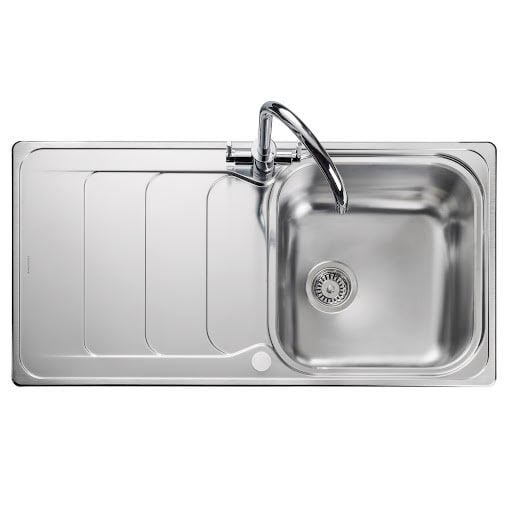 Rangemaster Houston Stainless Steel Inset Kitchen Sink 1 Bowl With Waste Price Comparisons | Compare The Build