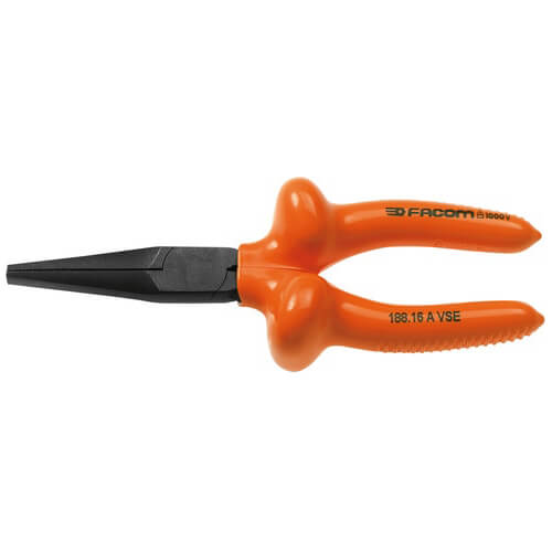 Facom VSE Series Insulated Flat Nose Pliers 160mm Price Comparisons | Compare The Build