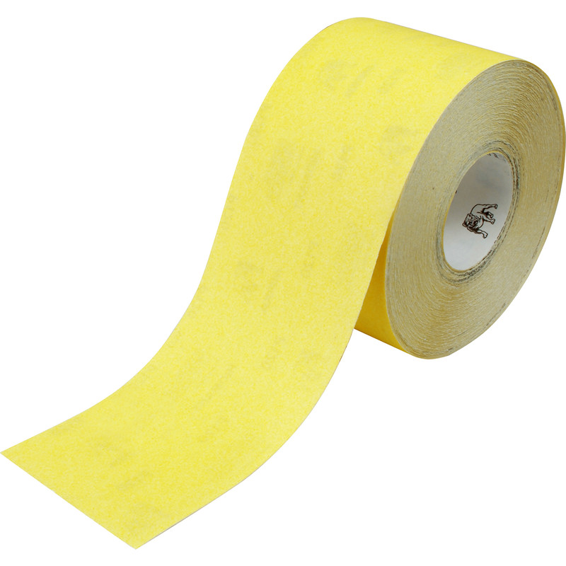 Mirka Hiomant Alox Sanding Roll 115mm 80 Grit 50m in Yellow Aluminium Oxide Price Comparisons | Compare The Build