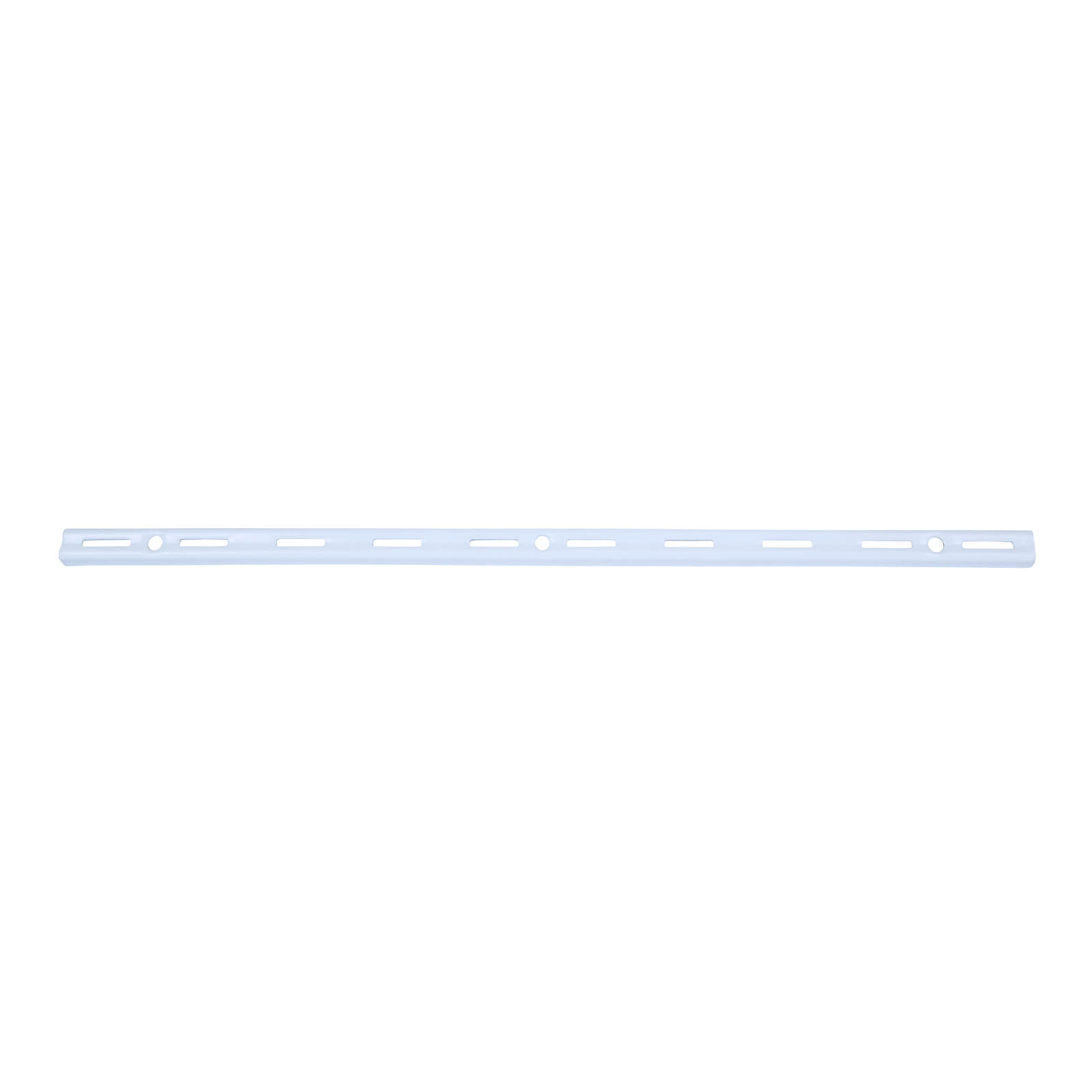 Single Slot Upright Wall Strip - White - 150cm Price Comparisons | Compare The Build