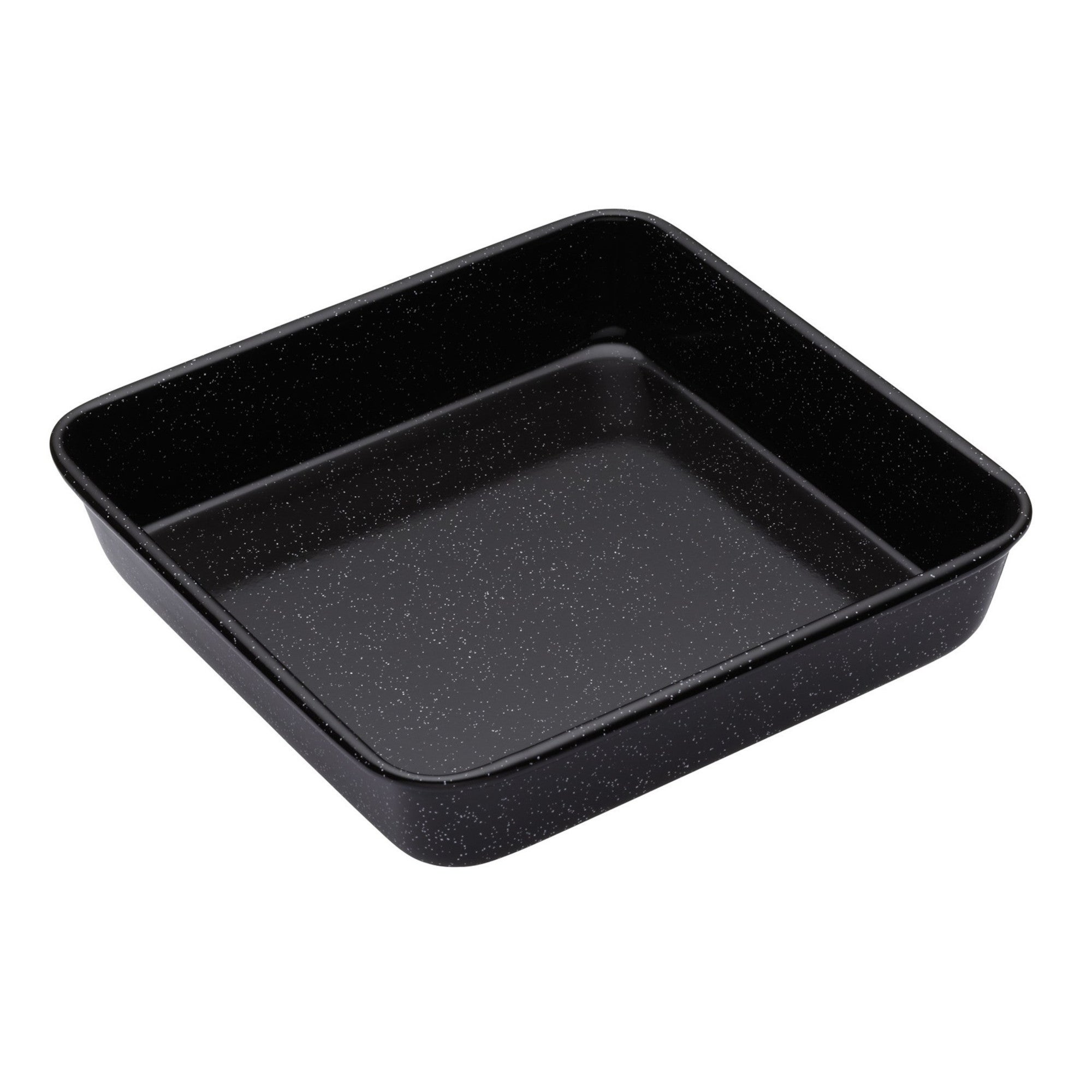 MasterClass Professional Enamel Square Bake Pan 23cm Black Price Comparisons | Compare The Build