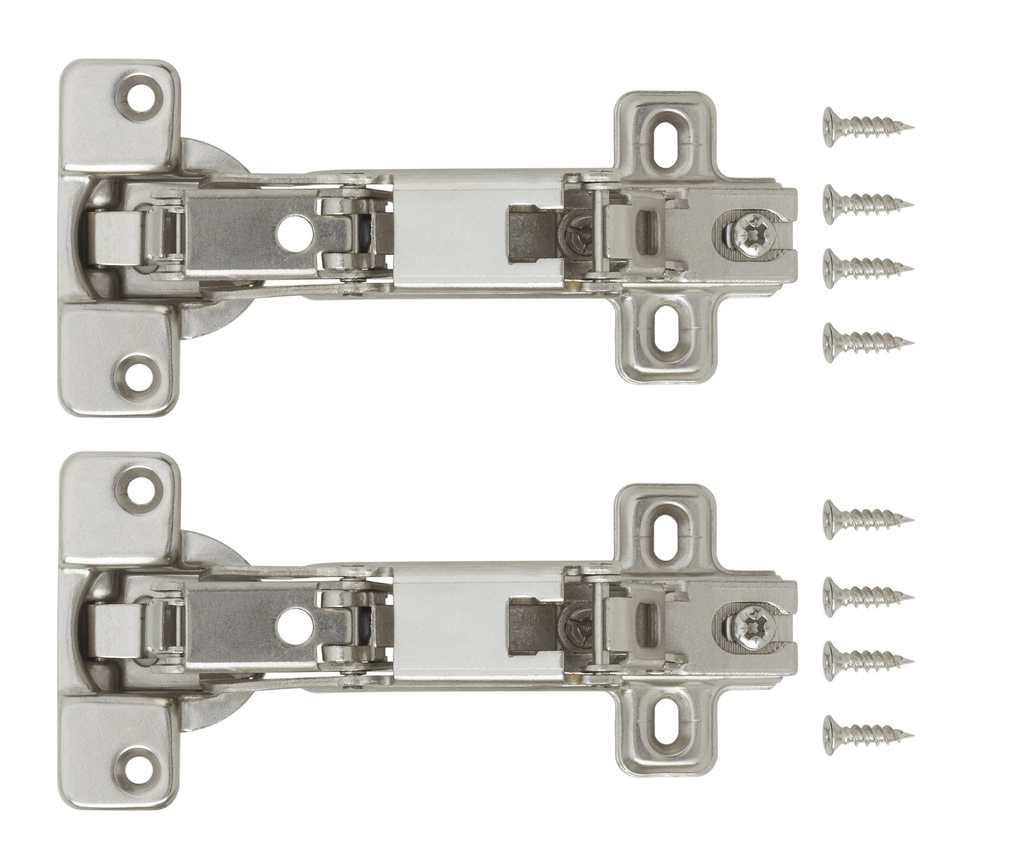 Nickel-Plated Metal Concealed Hinge (L)35mm, Pack Of 2 Price Comparisons | Compare The Build