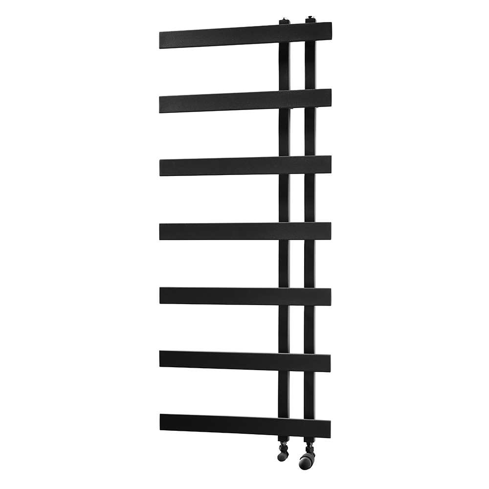 Towelrads Horton Designer Rail, Black, 1200x500mm Price Comparisons | Compare The Build