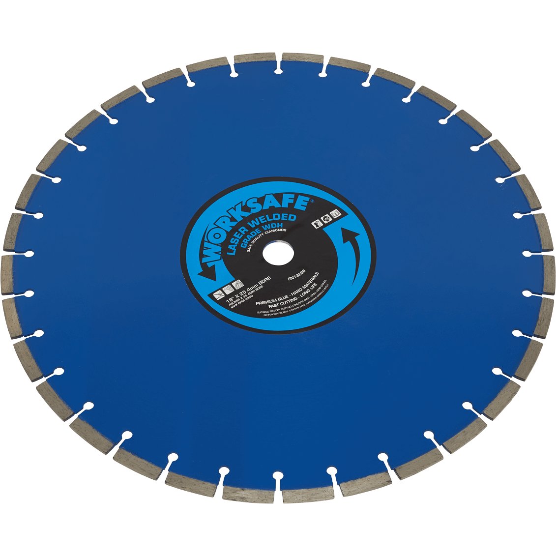 Sealey Premium Blue WDH Diamond Cutting Disc 450mm 4mm 25.4mm | Compare The Build