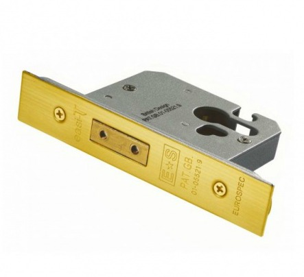 Polished Brass Easi-T Heavy Duty Euro Profile Deadlock Case 76mm Price Comparisons | Compare The Build