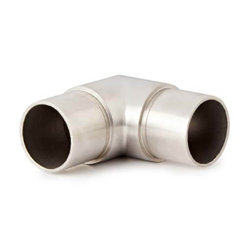 Stainless Steel Balustrade Square Elbow - 90 Degree x 48.3mm Diameter Price Comparisons | Compare The Build