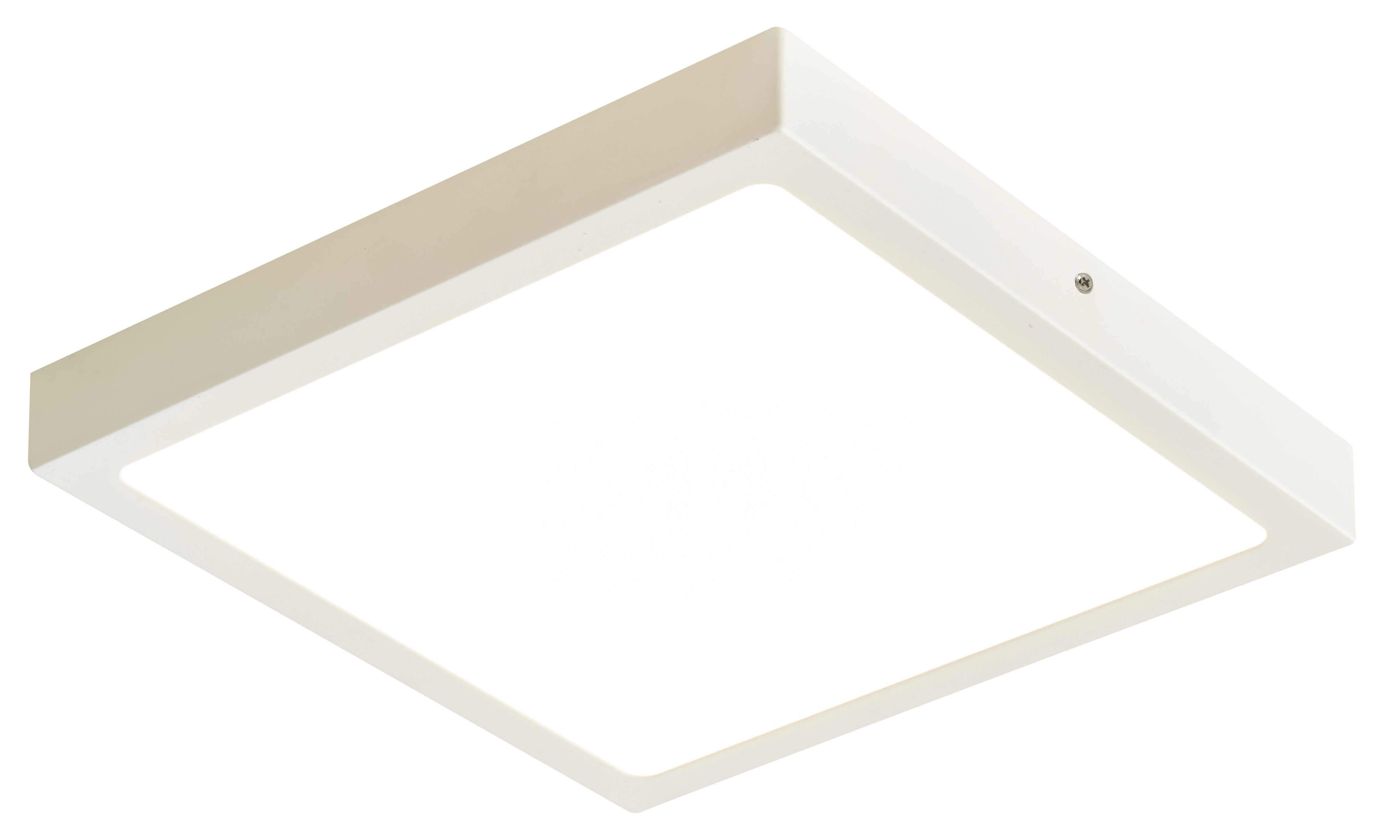 GoodHome Hestia Square Brushed Metal & Plastic White Ceiling Light Price Comparisons | Compare The Build