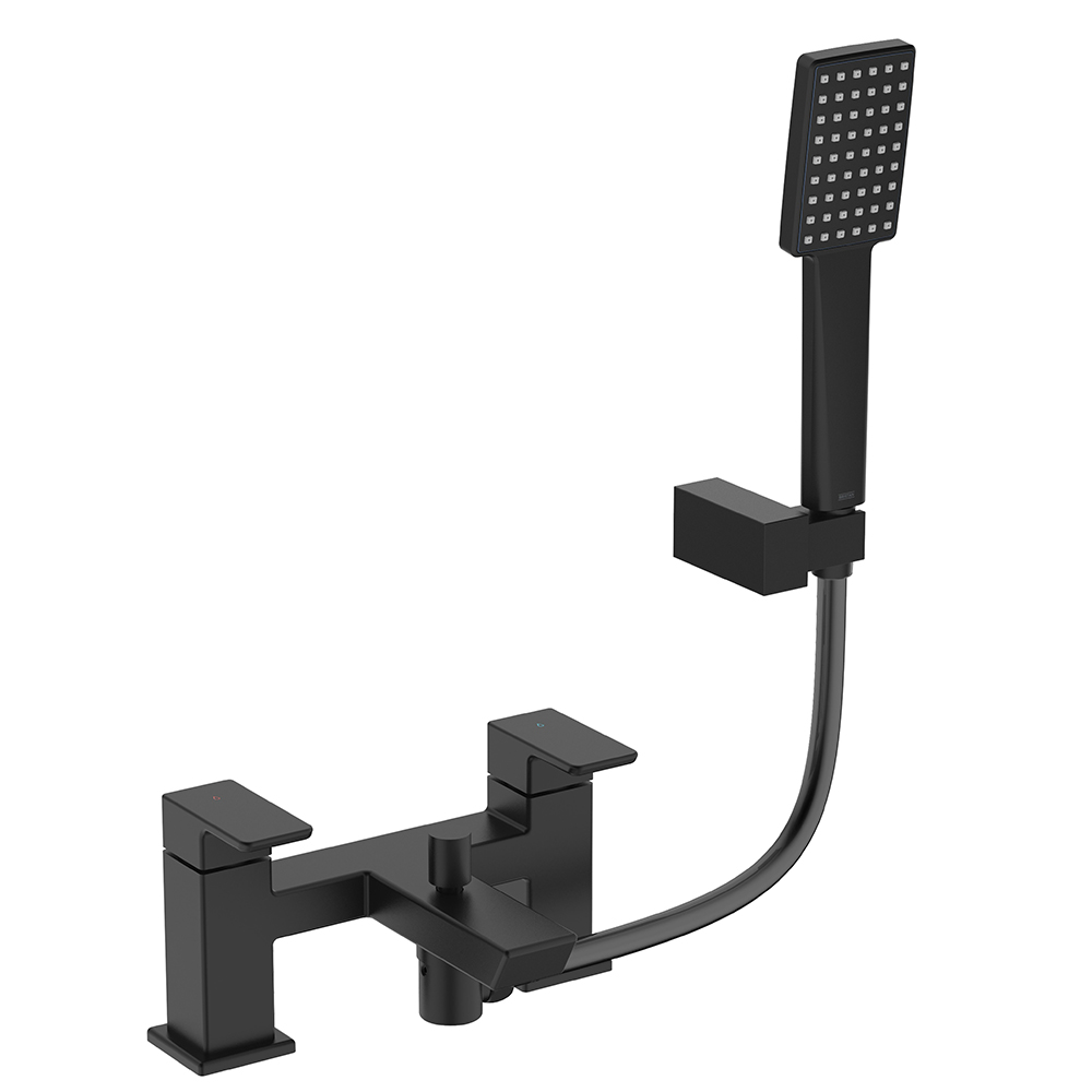 Bristan Cobalt Bath Shower Mixer Tap - Black Price Comparisons | Compare The Build