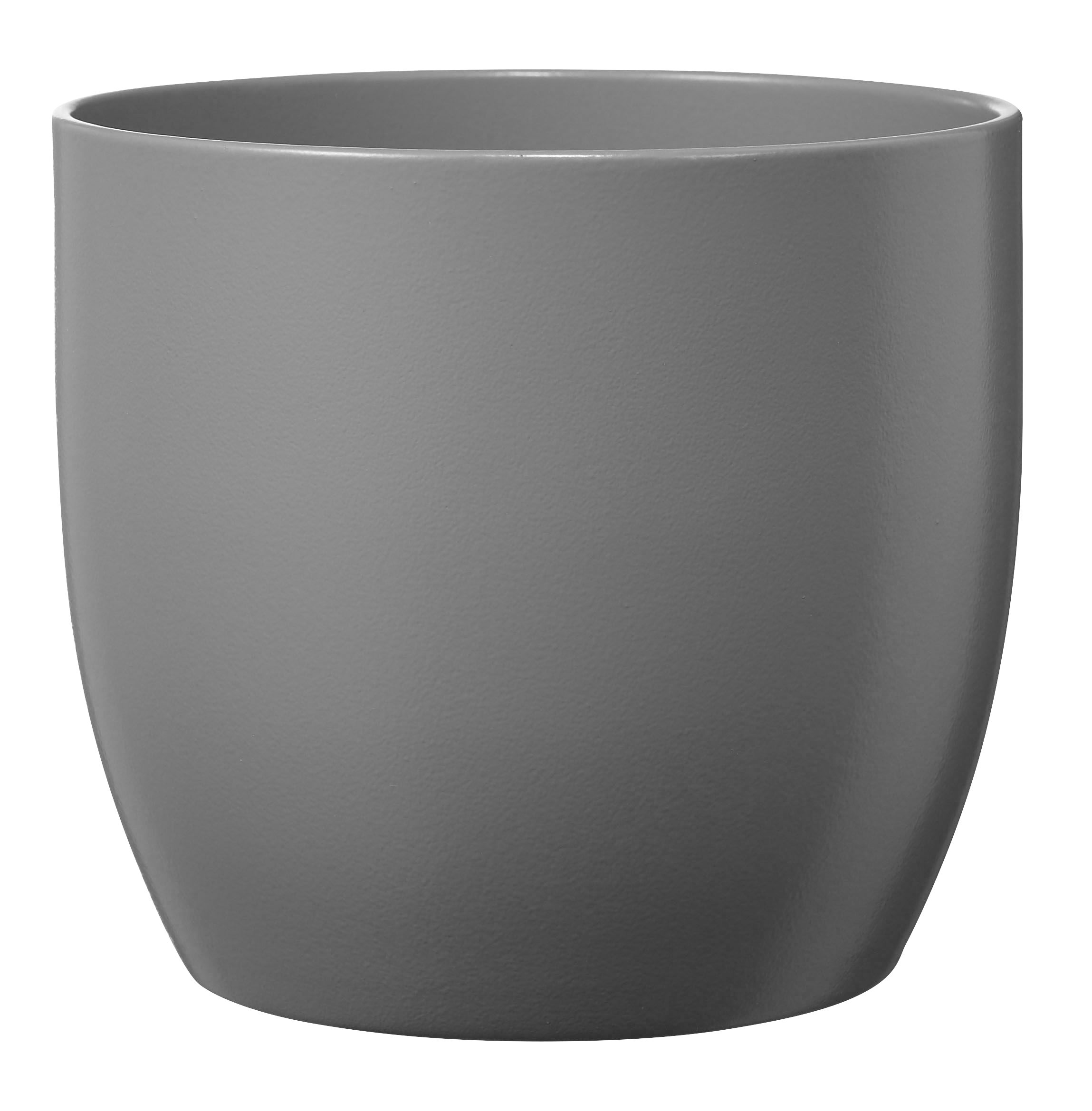 GoodHome Griffin Ceramic Round Plant Pot (Dia)24.3Cm | Compare The Build