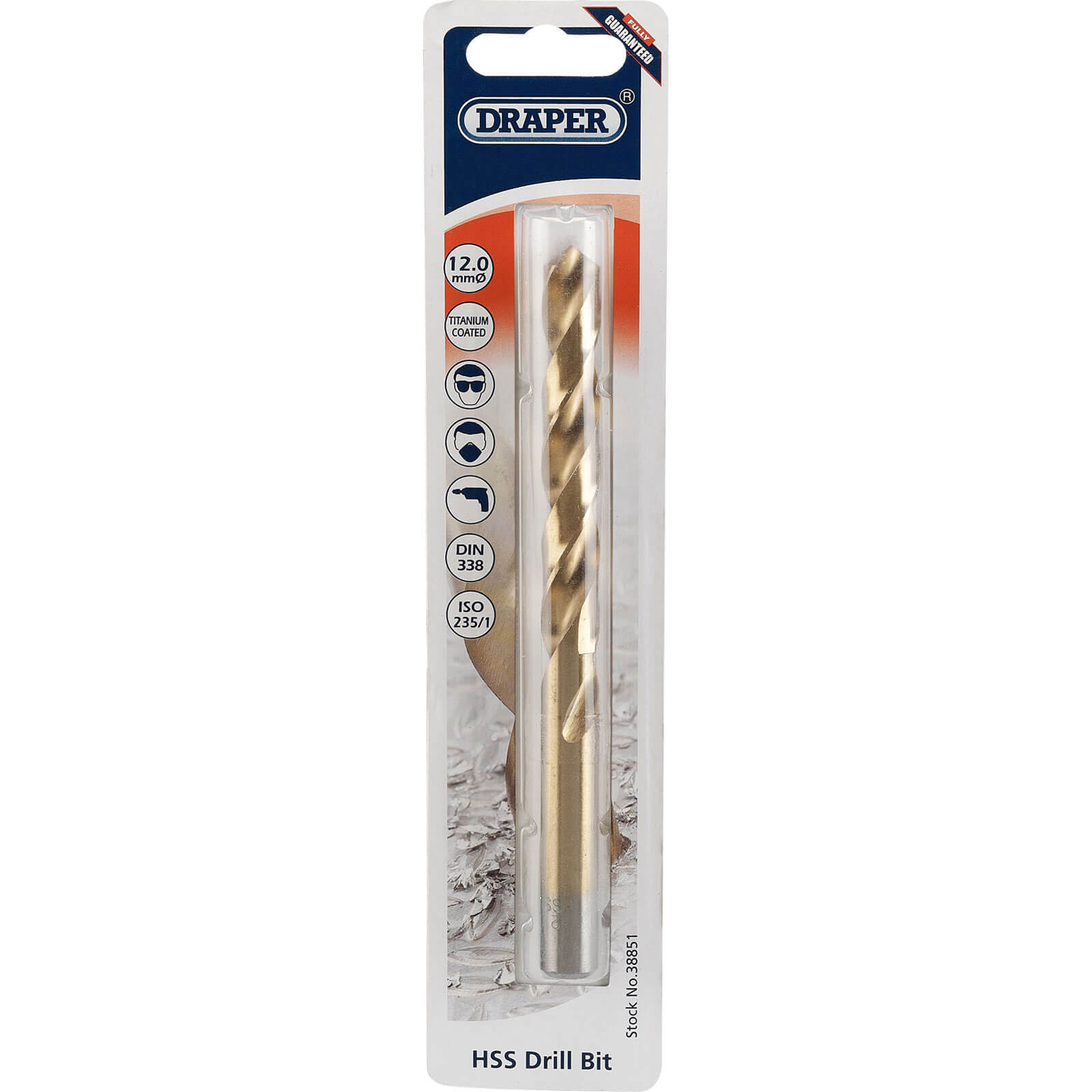 Draper HSS Titanium Coated Drill Bit 12mm Pack of 1 Price Comparisons | Compare The Build